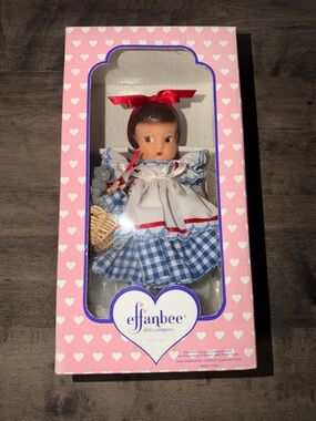 NIB Effanbee Wizard of Oz Vintage Effanb Vintage Patsyette Dorothy Doll w/dog